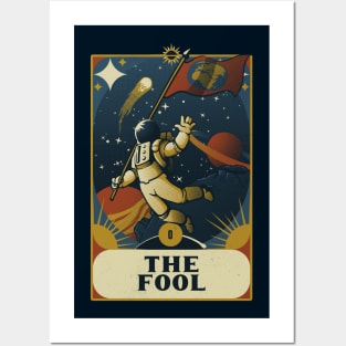 Astronaut Tarot Fool by Tobe Fonseca Posters and Art